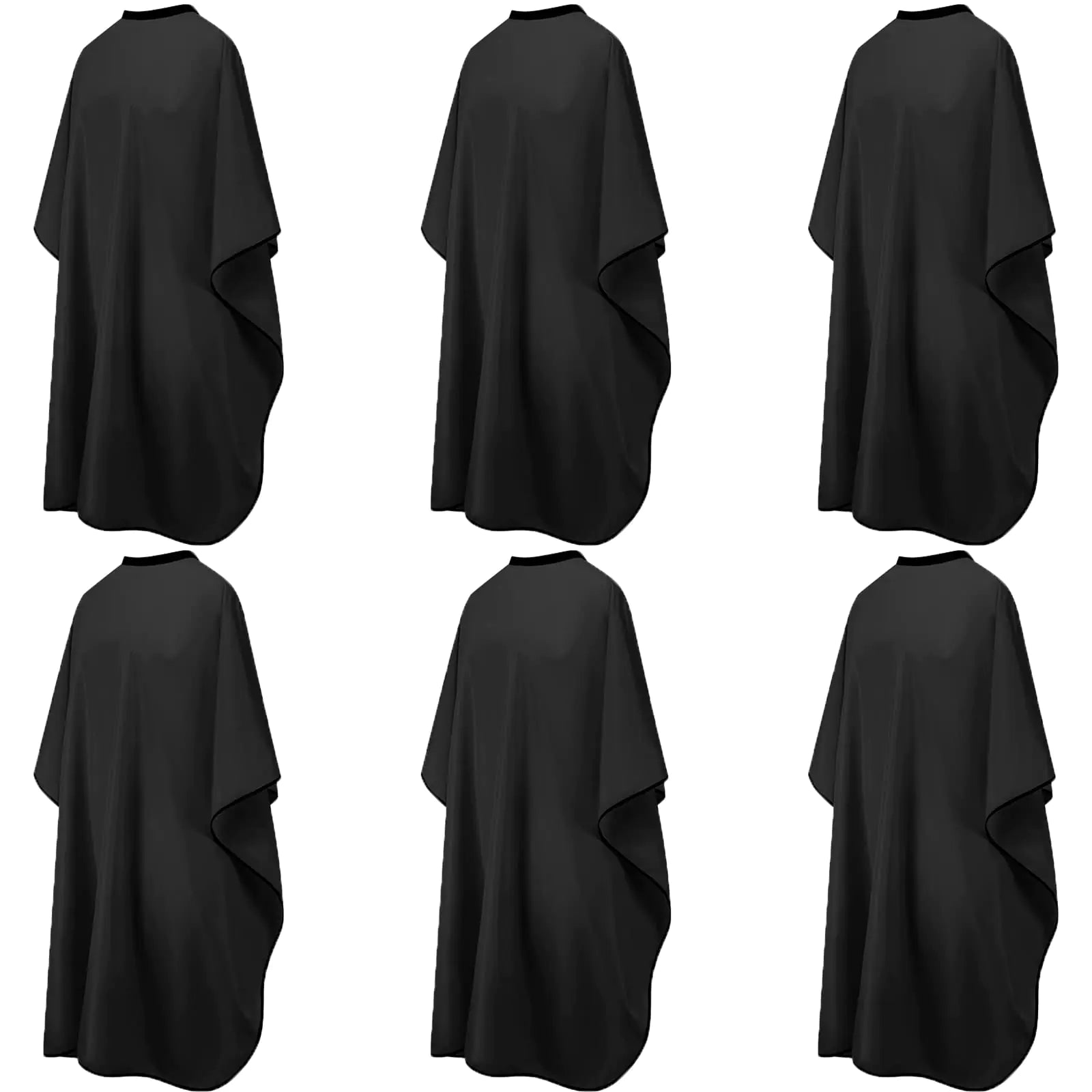 Hair Salon Capes Waterproof Haircut Unisex Black Cape Barber Hair Cutting Cape