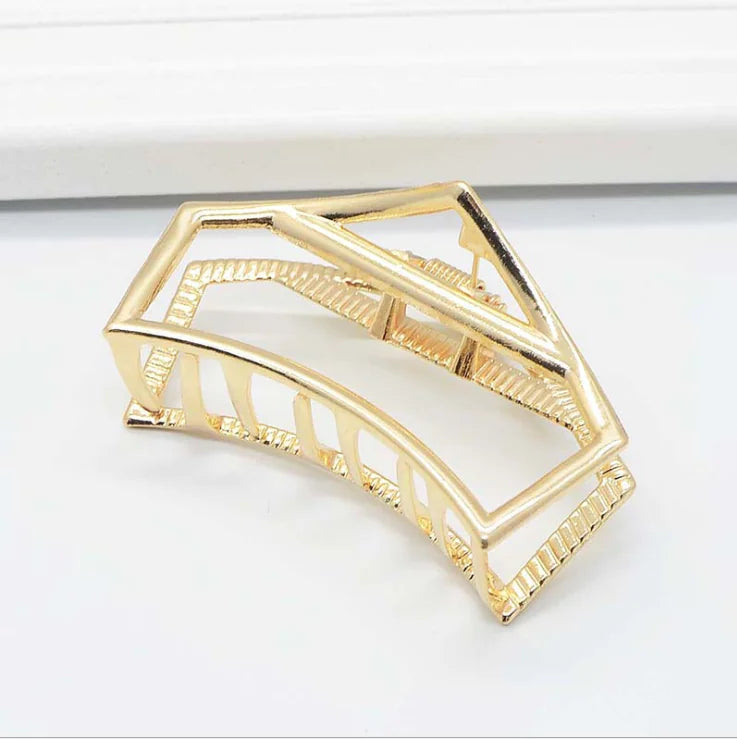 Minimalist Metal Hair Clip (Hairpin)