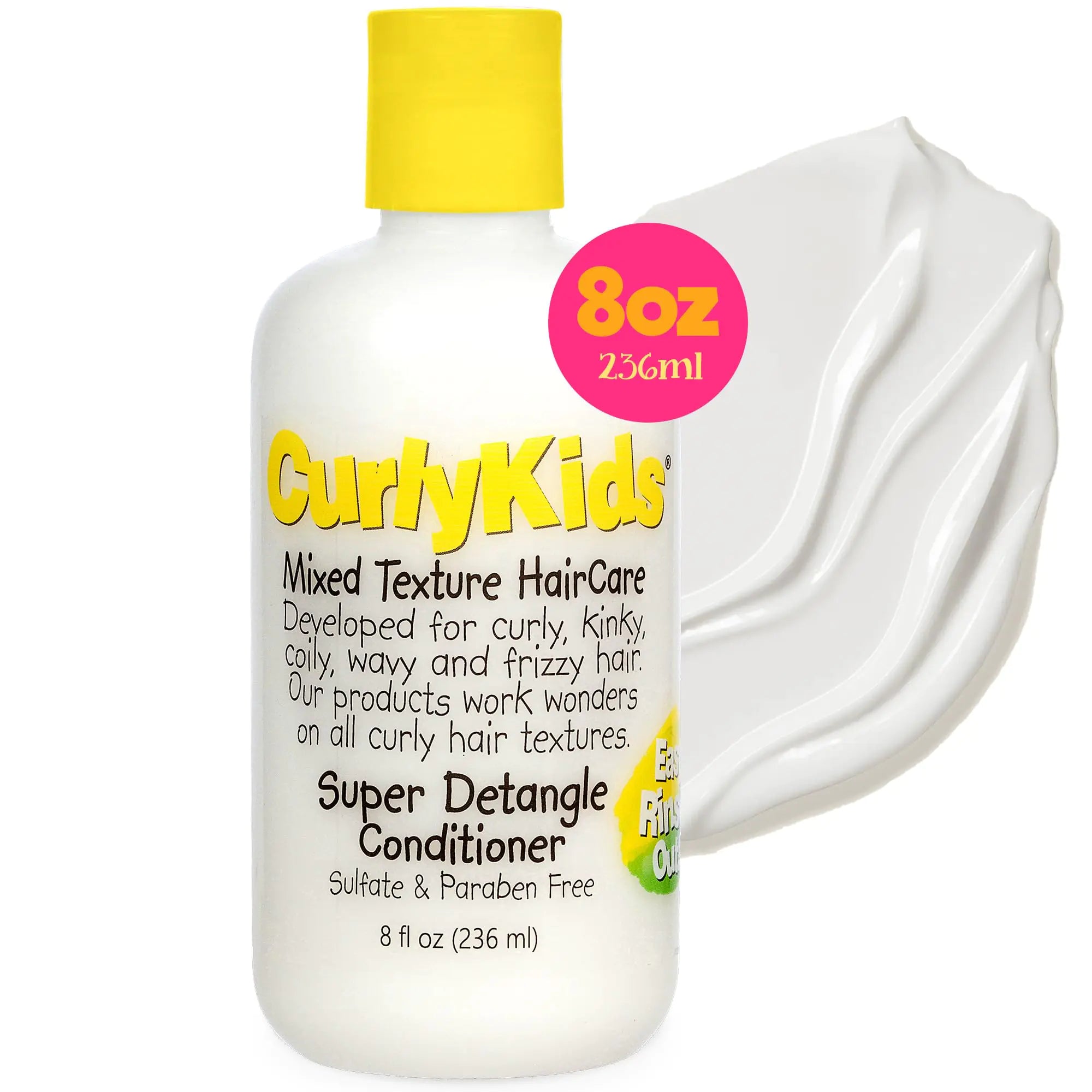 CurlyKids Super Hair Detangler Conditioner | - 8oz