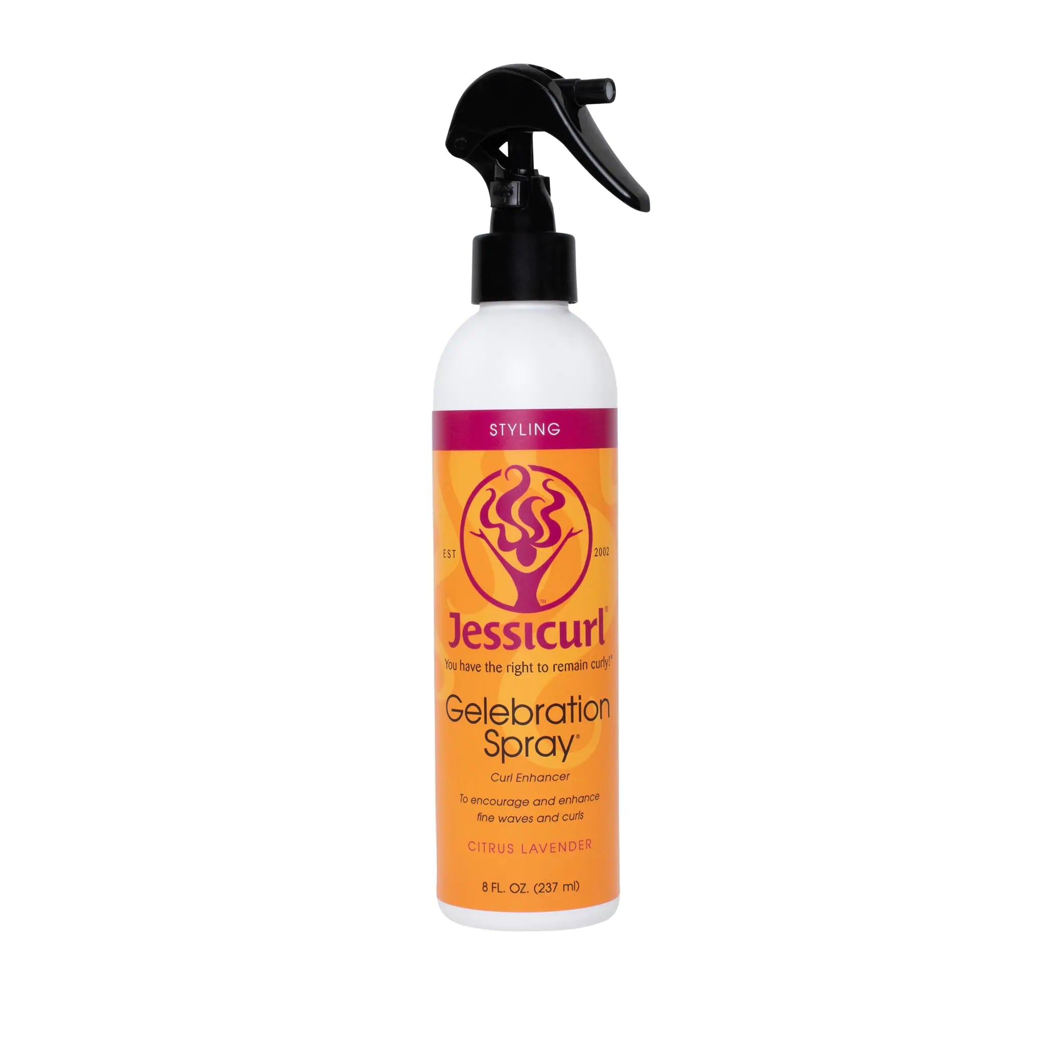 Jessicurl Gelebration Spray Citrus Lavender 8 Fl oz.