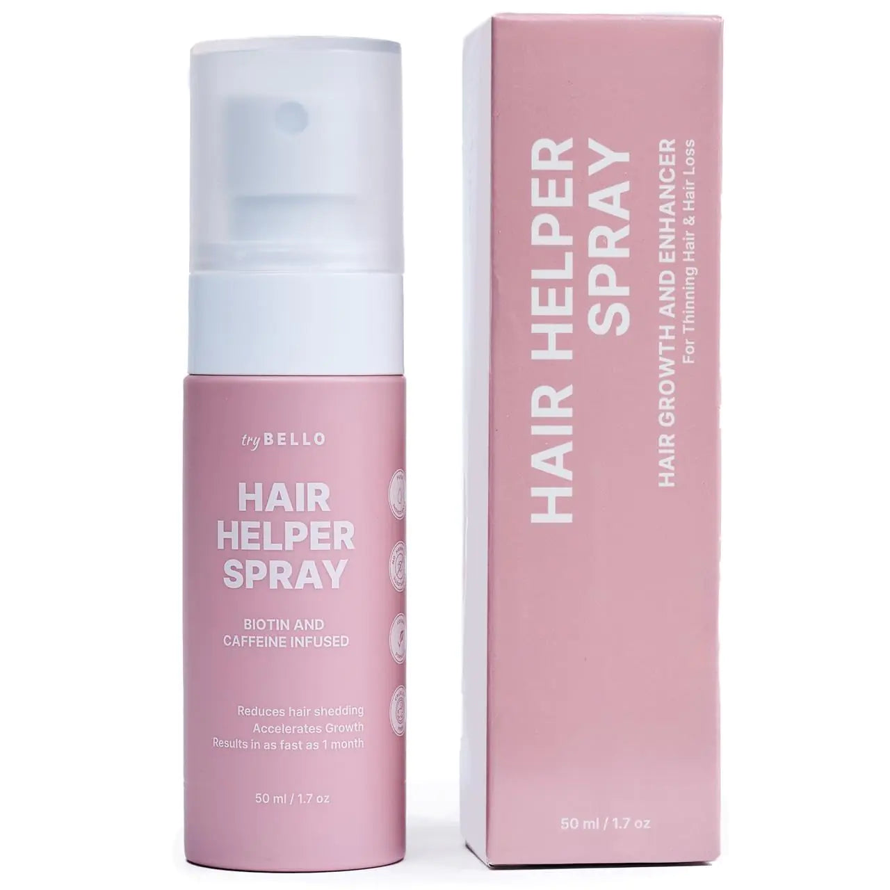 TryBello Hair Helper Spray - Vegan Cruelty-Free Formula