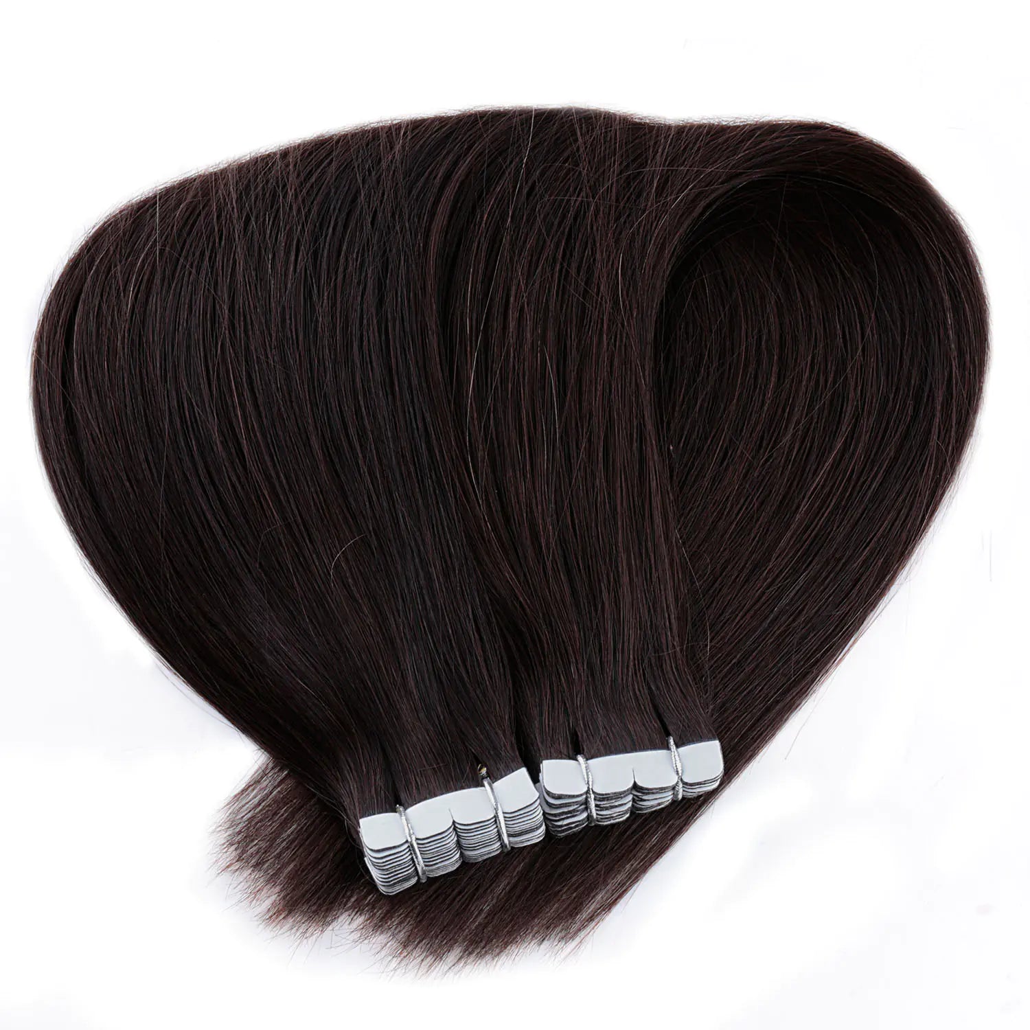 Real Hair Seamless Hair Extensions - Straight Mini Clips