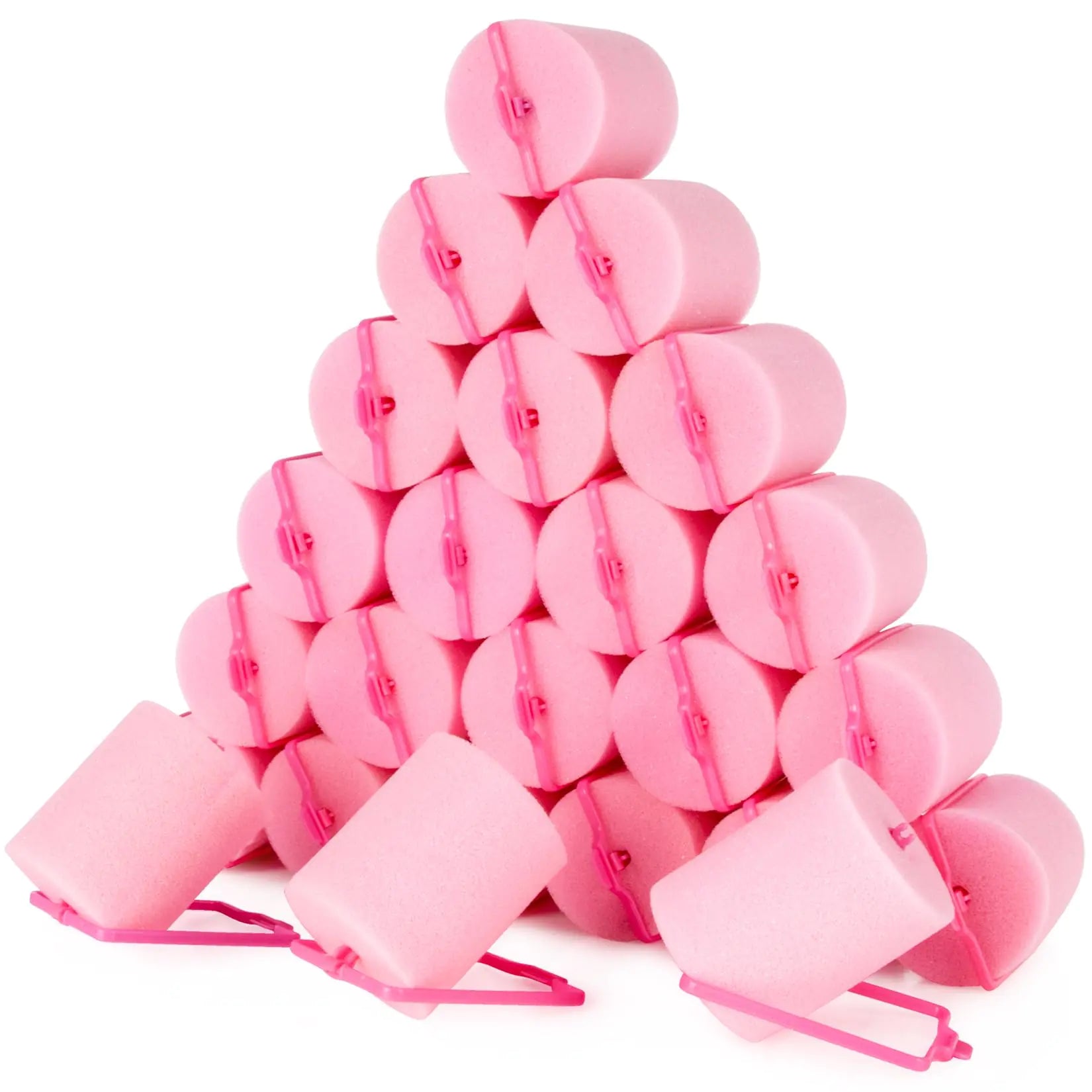 MAQIHAN 24PCS Foam Hair Rollers - Heatless Hair Curler for Short/Long Hair