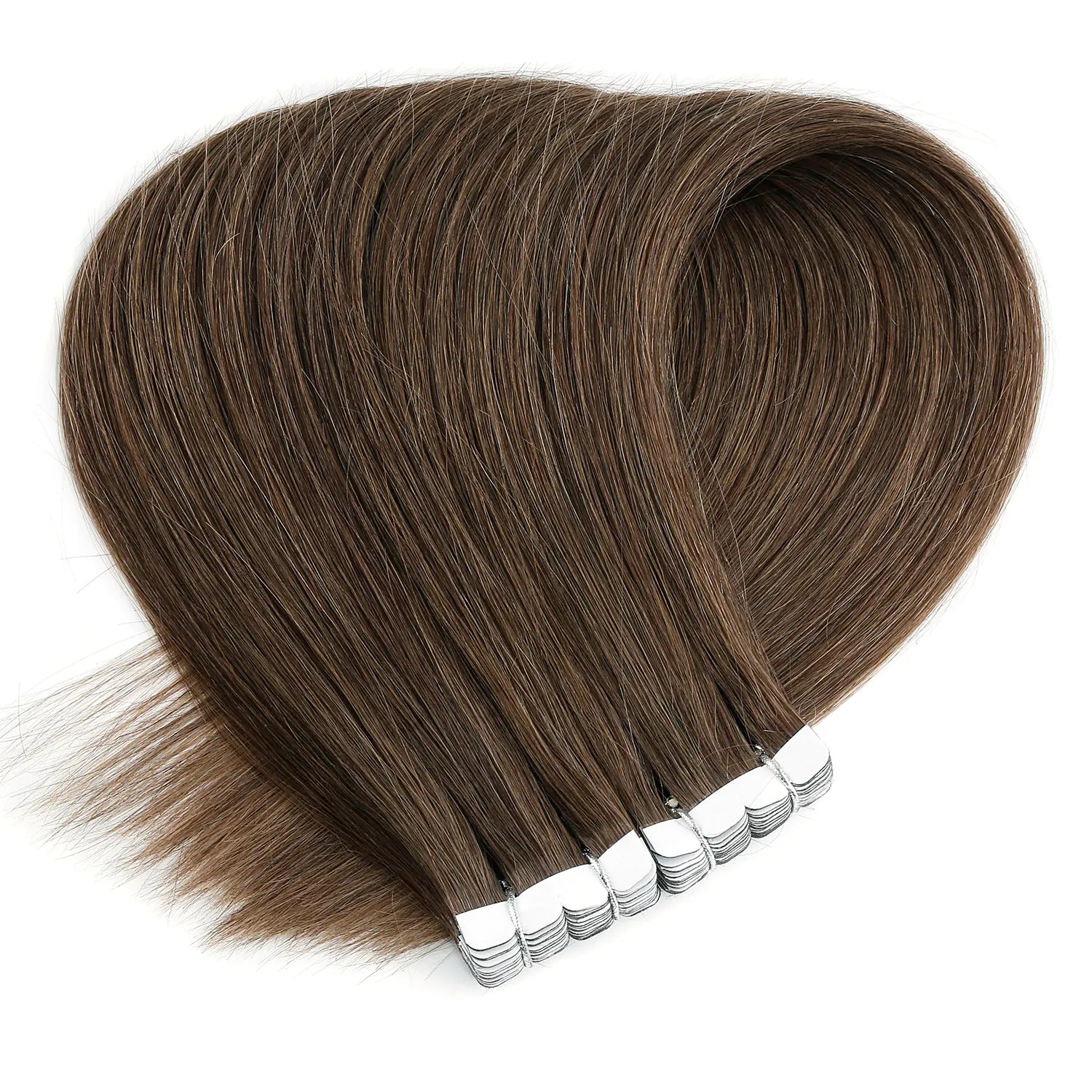 Real Hair Seamless Hair Extensions - Straight Mini Clips