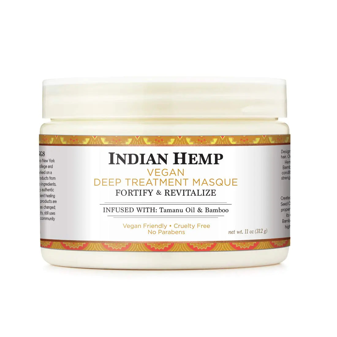 Nubian Heritage Indian Hemp Deep Conditioner Hair Mask 11 oz