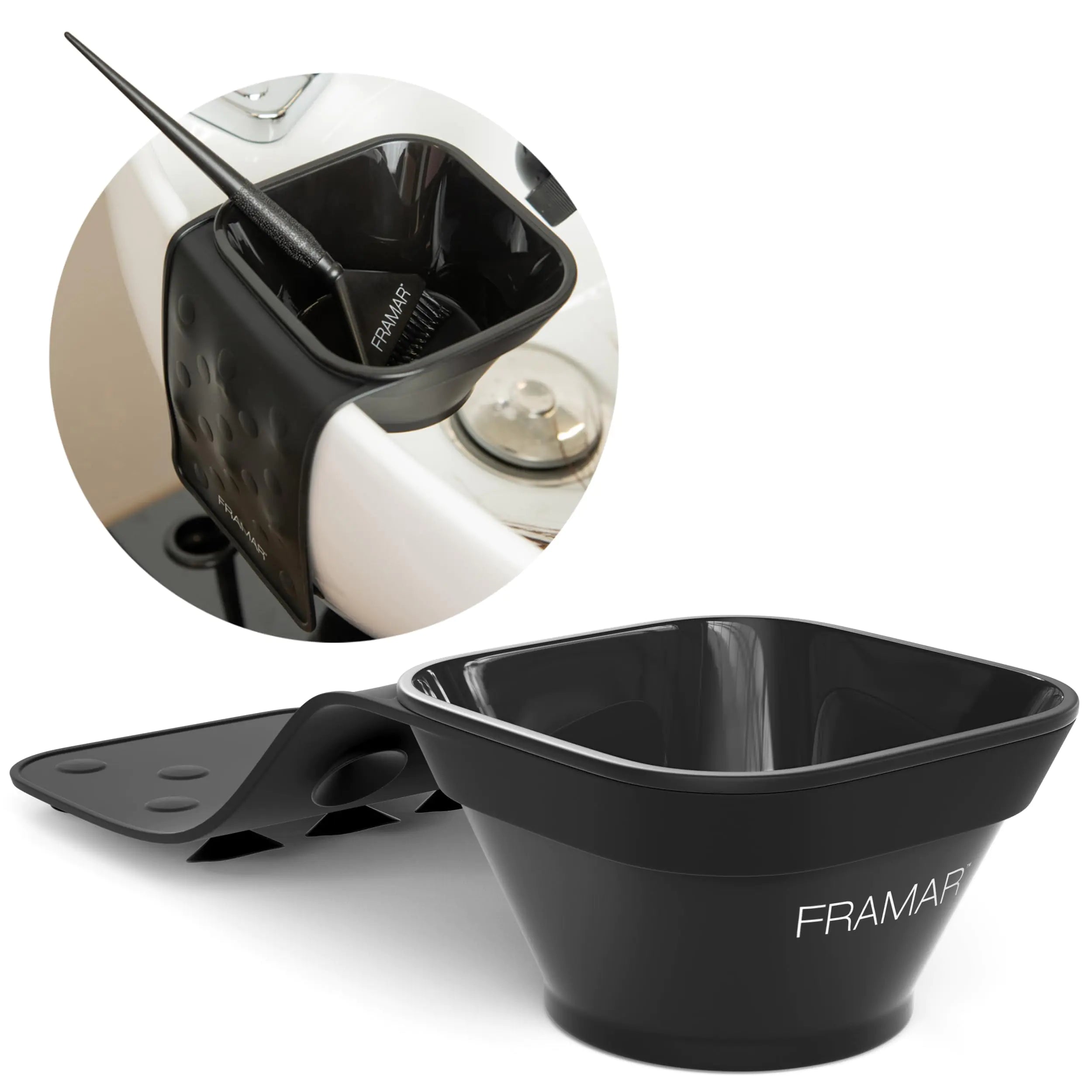 FRAMAR Toning Tub Hair Dye Mixing Bowls Set – Hair Color – 2 Pack