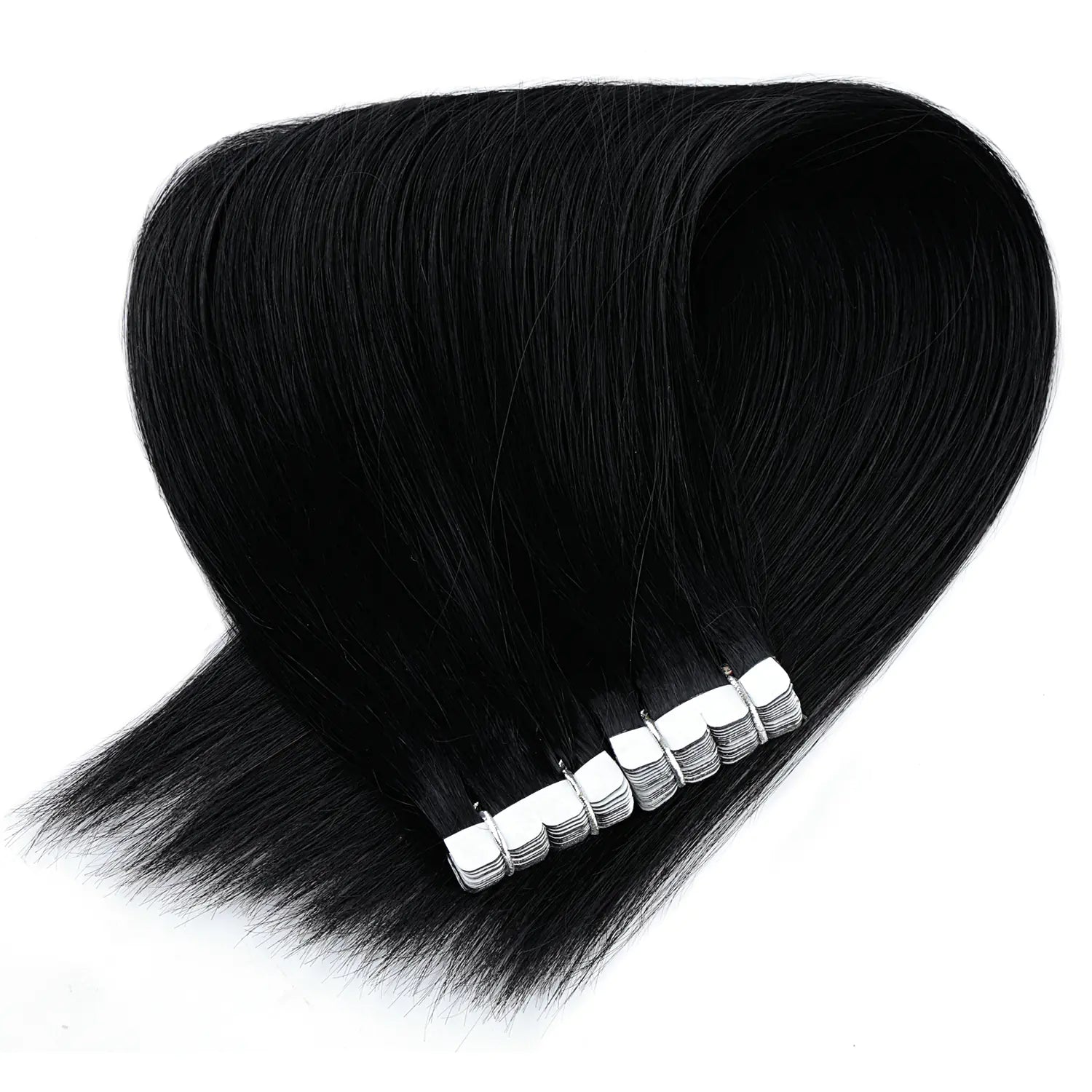 Real Hair Seamless Hair Extensions - Straight Mini Clips