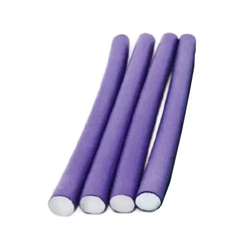 Heatless Hair Curlers Jumbo Flexible Curling Rods Bendable Twist Flexirod Soft Foam