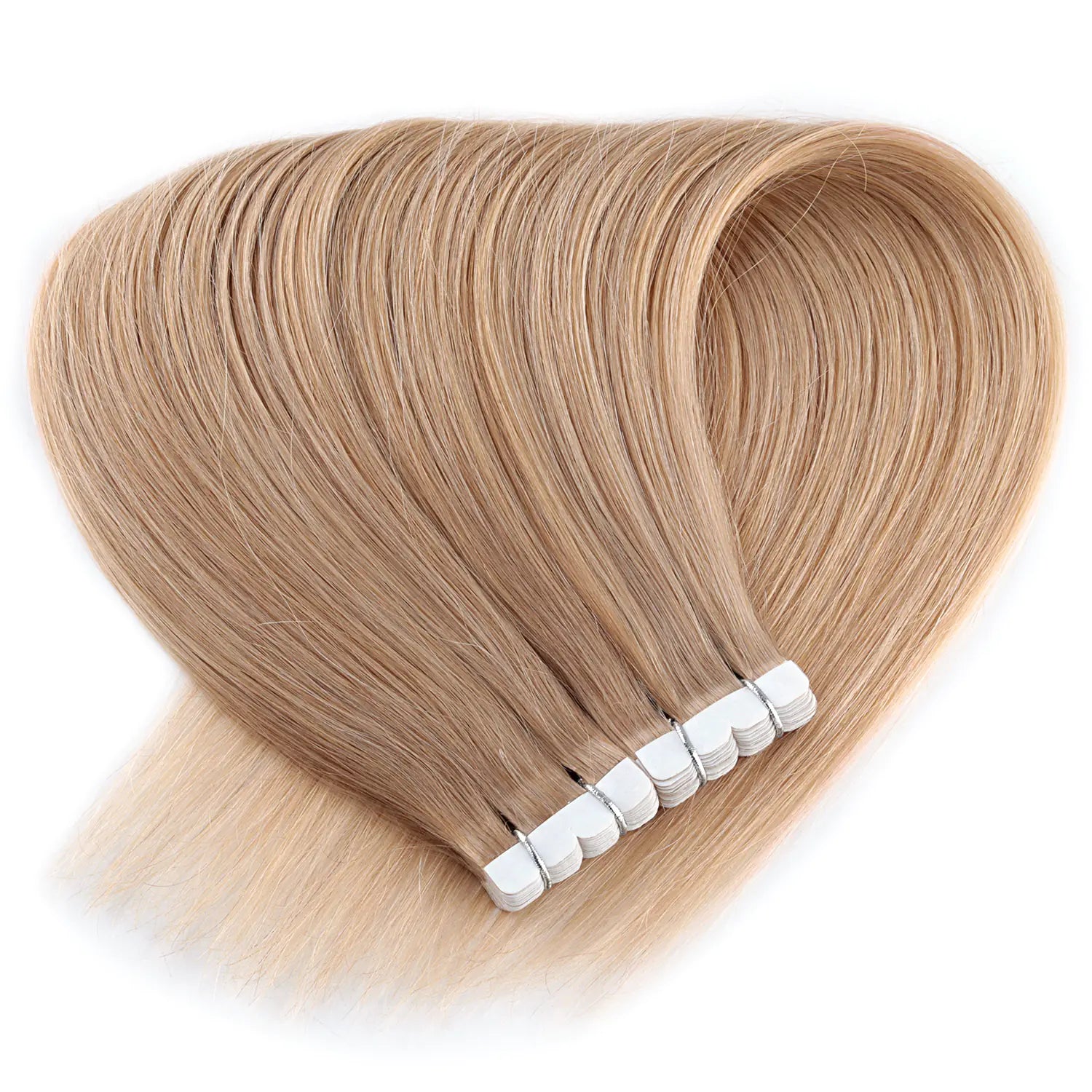 Real Hair Seamless Hair Extensions - Straight Mini Clips