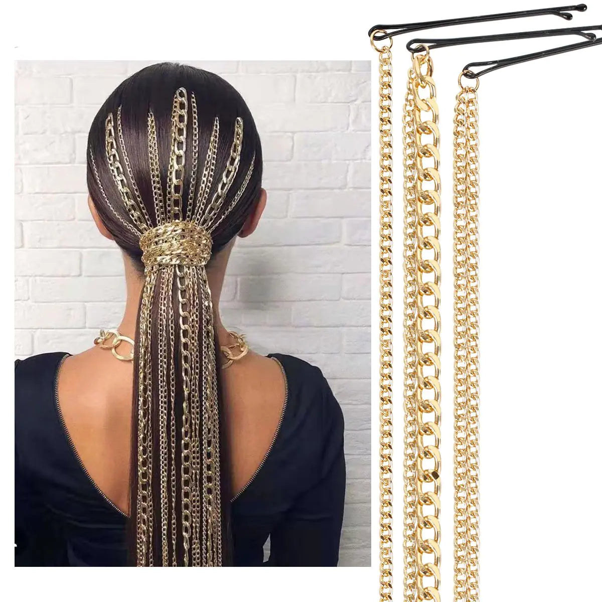 Women's Hair Chain Wave Fashion Accessories