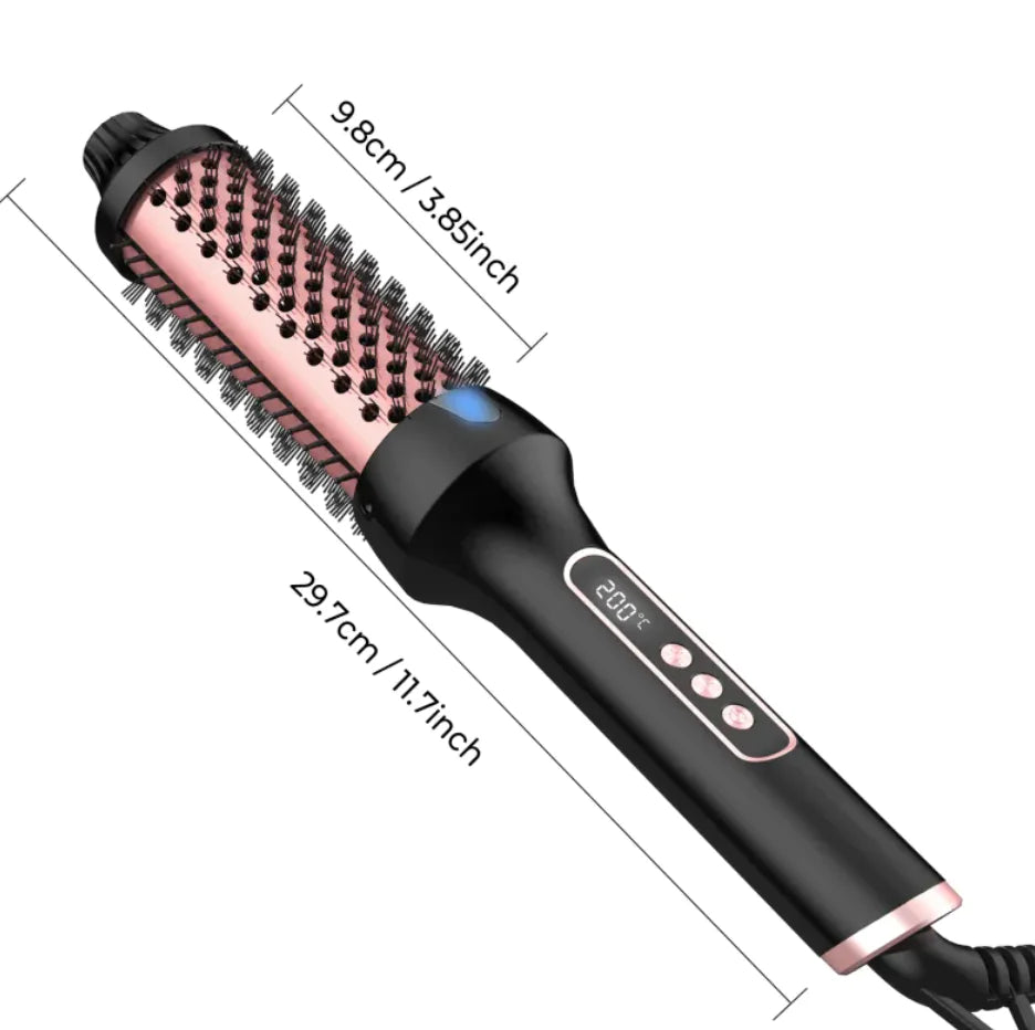 Hair Straightening & Curling Comb